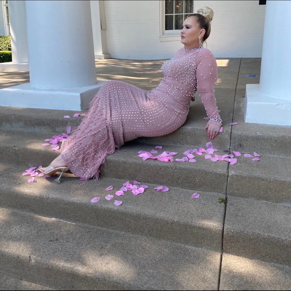 Stunning Fashion Nova Gown “ONLY WORN FOR WEDDING"
